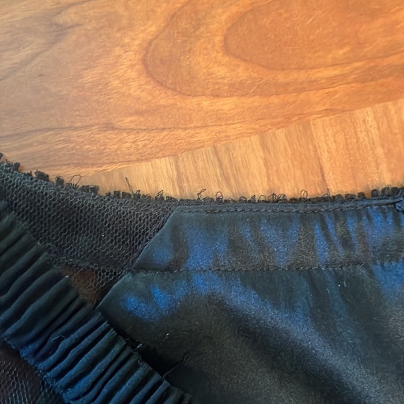 St. John Couture Black dress with micro hand sewn dots sized 4 - Picture 10 of 11